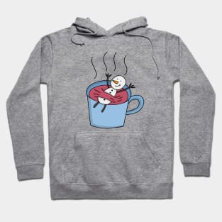 Snowman Tea Coffee Hoodie